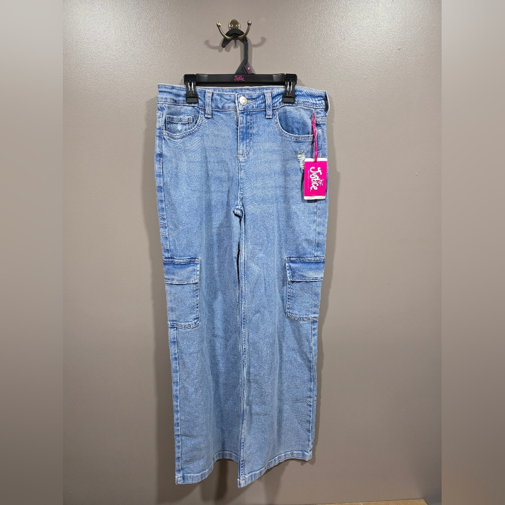 Justice Girls Straight Leg Jeans
